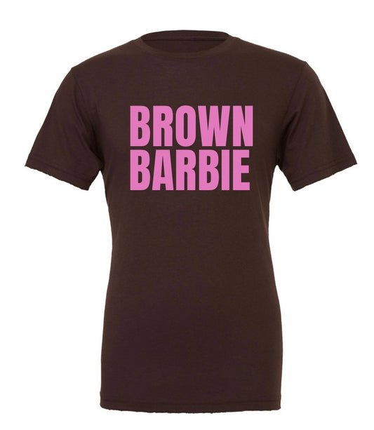 Brown Barbie Tee